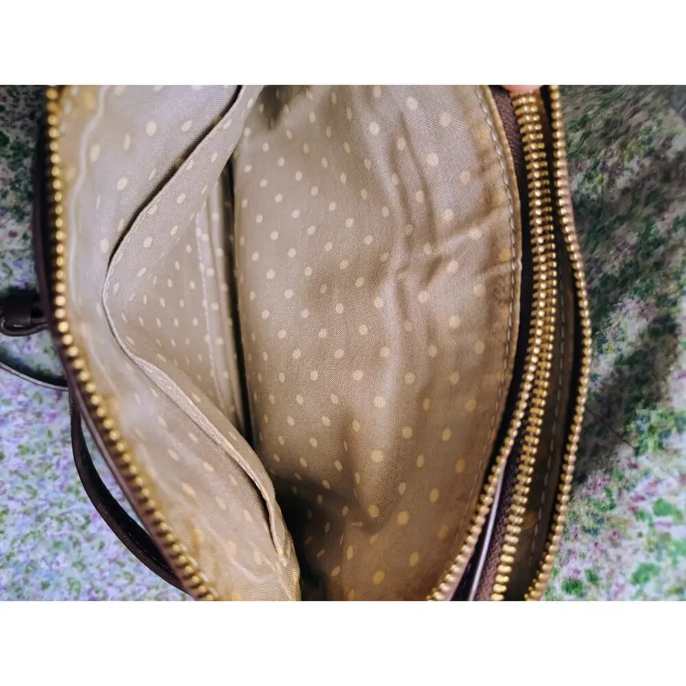 Vintage Cath Kidston Britain Leather Floral Print Shoulder Crossbody Bag